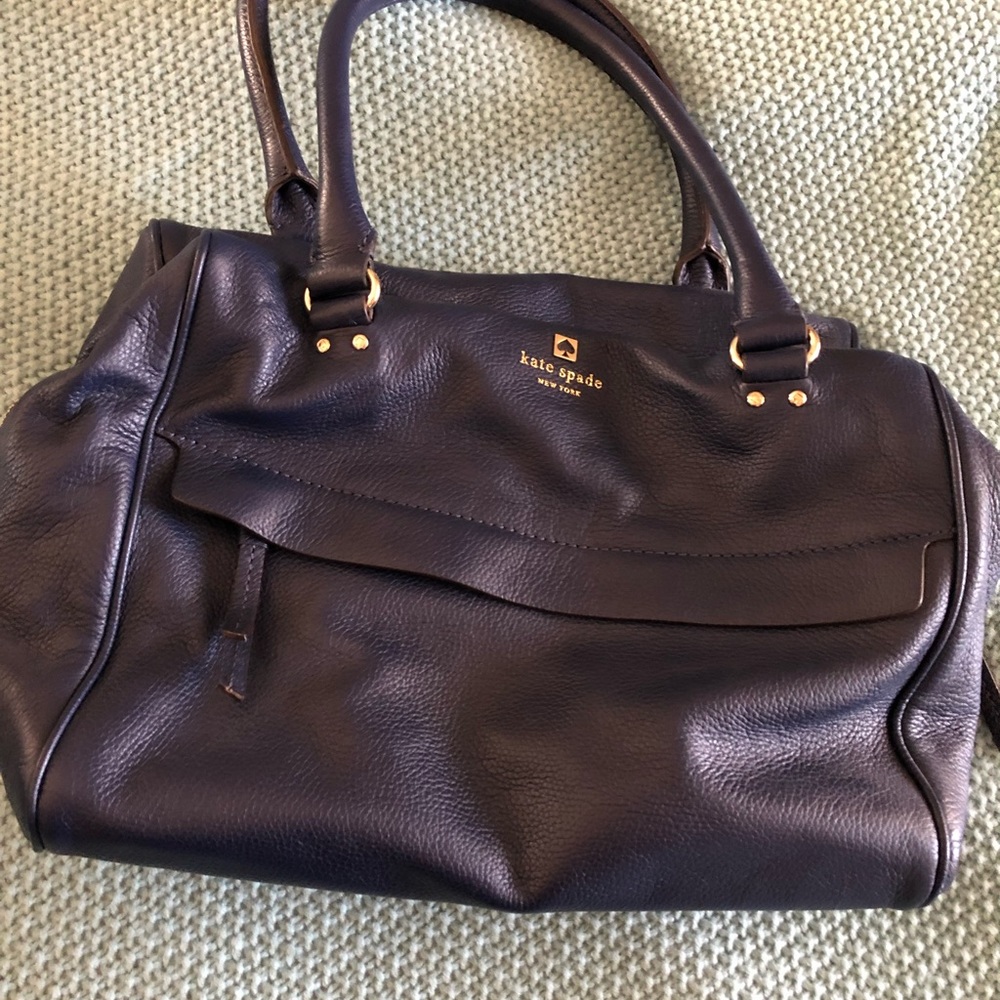 Kate Spade Grant Park Shelby Navy Handbag